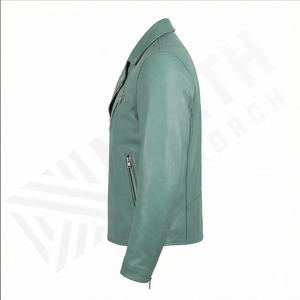 Veste de moto en cuir véritable pour homme de qualité supérieure, nouvelle arrivée, vestes de moto d'hiver, protections amovibles, personnalisables - Product Image 3