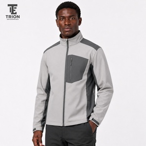Chaqueta Soft Shell para Hombre, Ligera, Resistente al Agua, Cortavientos, Tejido Transpirable, Ajuste Cómodo, Ideal para Senderismo, Viajes y Deportes - Product Image 6