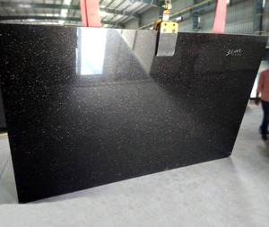 Black Galaxy <b>Granite</b> Polished Modern Big Slab <b>Granite</b> Countertops for Kitchen Bathroom & Outdoor-Manufacturer & Exporter - Product Image 1