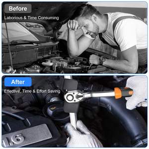 Llave de extensión universal de 1/2 pulgada y 21 mm para tuercas y pernos apretados, herramienta para aflojar y apretar. - Product Image 3