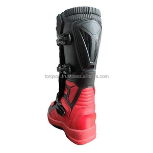 Chaussures de course à moto professionnelles légères de bonne qualité, imperméables en cuir PU, bottes de moto de course sur mesure - Product Image 2