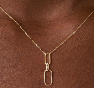 สร้อยคอจี้เพชรทรงกลมเจียระไนแบบบริลเลียนท์เคลือบทอง 14KT สำหรับผู้หญิง น่ารัก ได้รับการรับรองจาก IGI เหมาะสำหรับงานแต่งงานและงานหมั้น - Product Image 5