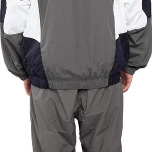 Conjunto Corto de Chaqueta Cortavientos y Pantalón de Chándal de Nylon Vintage 2026 para Hombre, Azul Carolina y Blanco - Product Image 6