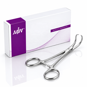 Pinzas Quirúrgicas Profesionales Backhaus Kocher de Acero Inoxidable, Pinzas Hemostáticas para Arterias con Bloqueo de Trinquete, Certificación CE e ISO - Product Image 6