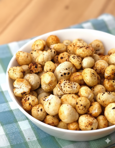 Makhana (Noix de renard) grillées et salées de qualité supérieure |   Collation saine à tout moment |   Faible en gras, sans gluten |   Parfait pour la diète, le bureau et les voyages - Product Image 6