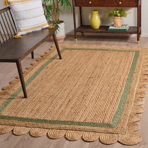 Handmade jute <b>rug</b> Eco Friendly Jute Area <b>Rug</b> for Bedroom & Living Room from India - Product Image 5