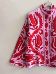 Veste bohème en coton indien brodée, manteau pour femme brodé Suzani, cadeau pour elle - Product Image 2