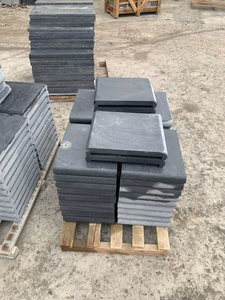 Piedras de piedra azul natural de primera calidad, elegante piscina que rodea los elegantes bordes cuadrados de gota de Bullnose para villas, resorts, piedra caliza - Product Image 4