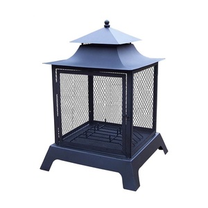 Metal Large Lantern Design <b>Fire</b> <b>Pit</b> Garden Accessories Wood Burner Iron <b>Fire</b> <b>Pit</b> Portable <b>Camping</b> Home Hotel Backyard <b>Fire</b> <b>Pit</b> - Product Image 1
