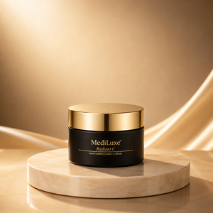 Mediluxe Skin Care Radiant C 50ml Crema Hidratante en Cápsulas Certificada GMP Humectante Facial Niacinamida Vegano Herbal - Product Image 2