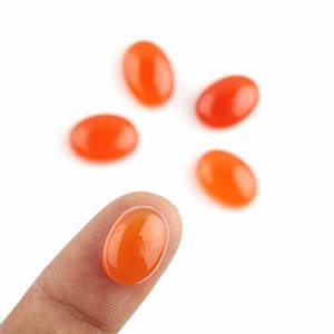 Calidad Superior: Cabujón Ovalado Plano Calibrado de Calcedonia Fanta Natural de 10x14mm, Suelto para Fabricación de Joyas, Proveedor Directo - Product Image 4