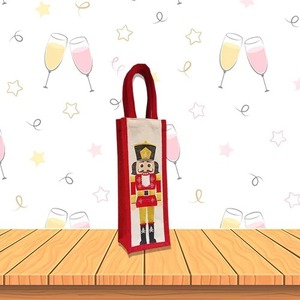 Sac cadeau pour vin le plus vendu avec poignées renforcées, rangement protecteur pour bouteilles et design élégant pour événements spéciaux et fêtes - Product Image 1