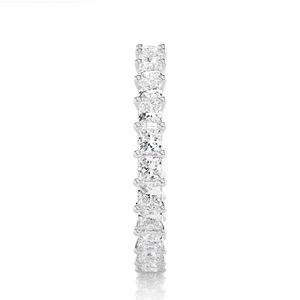 Anillo de compromiso de diamante cultivado en laboratorio clásico certificado IGI, moissanita de corte cuadrado de princesa, joyería de boda de oro sólido, envío rápido - Product Image 2