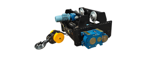 รอกโซ่ไฟฟ้าใหม่ 10 ตัน ยกได้ 6 เมตร |   มอเตอร์ ABB |   กล่องเกียร์เอเลคอน |   ดิสก์เบรก DCEM |   รอกยกของหนักสำหรับเครน EOT |   รีโมท - Product Image 4