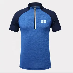 Polos de Golf Personalizados con Logotipo, Cuello Redondo, Algodón, Secado Rápido, Transpirables, Manga Corta, Impresión Digital, para Hombre - Product Image 6