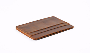 Leather Card <b>Holder</b> <b>Wallet</b> for Men Genuine Leather Crazy Horse High-Quality Slim custom Vintage Style Custom Logo Wholesale 2026 - Product Image 2