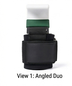 Neoprene Wrist Support Straps With Palm Guard Adjustable <b>Hook</b> Loop Weightlifting <b>Hooks</b> for Maximum Grip & Support - Product Image 3