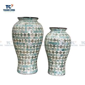 Meilleure vente 2025 nacre Vase pour pot de fleur jardinière pour restaurant et hôtel décoration vadrouille Vase à fleur - Product Image 5