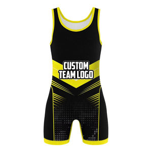 Premium Unisex Wrestling Singlet <b>Bodysuit</b> High Quality Sublimation Printed Customizable Ultra Lightweight Silky Smooth 100% - Product Image 2