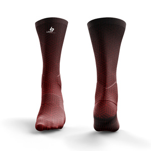 Calcetines Deportivos Personalizados LUUK International para Hombre, de Spandex/Nailon/Algodón, Secado Rápido, Antibacterianos, para Deportes al Aire Libre - Product Image 1