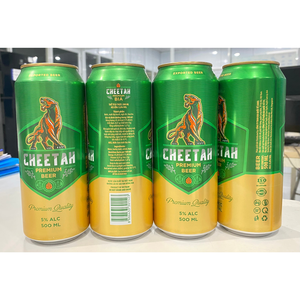 Bière Lager Style Champagne 5% d'alcool 500ml en canette aluminium Vente en gros OEM ODM Marque privée du fabricant Camel Vietnam - Product Image 3