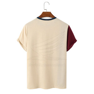 T-shirts pour hommes de haute qualité, dernier design, 100% coton, respirants, style décontracté, en vente - Product Image 2