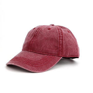 Gorras de Béisbol al por Mayor, Estilo Dad Hat de 6 Paneles, con Logotipo Bordado en 3D Personalizado, de Algodón Lavado Vintage, Gorra Deportiva en Blanco - Product Image 6