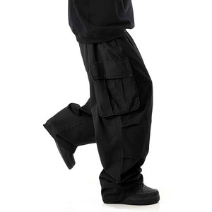 Solid Trader Advanced Design Breathable Cotton Multi Pocket Comfortable Fit Trendy Everyday Bottom Wear Cargo Pants - Product Image 3