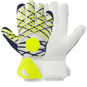 ถุงมือผู้รักษาประตูแบบปรับแต่งได้ ระบายอากาศได้ดี ถุงมือฟุตบอลลาเท็กซ์หนา 4 มม. ถุงมือฟุตบอลระดับมืออาชีพ - Product Image 5