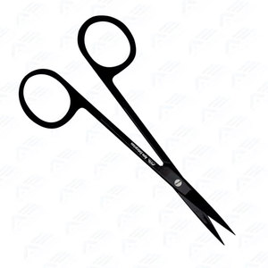 Ciseaux à iris de qualité supérieure avec lames extra-affûtées, instruments chirurgicaux médicaux, outils médicaux, utilisation ophtalmique et en laboratoire, micro-ciseaux à iris - Product Image 6