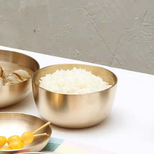 NOBBAN - Juego de Vajilla Coreana Tradicional de Latón Forjado a Mano, Tazón para Arroz con Tapa, Duradero y Sostenible, Herencia Real - Product Image 2