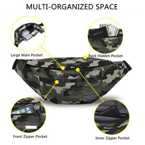 Sac bandoulière de voyage en tissu imperméable avec sangle réglable, fabriqué au Pakistan - Product Image 4