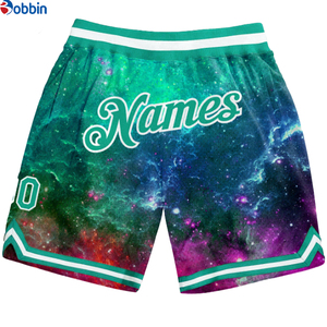 Pantalones Cortos de Playa para Hombre, Transpirables, Sublimados Personalizados, de Poliéster, Holgados, con Estampado Completo, de Malla, para Entrenamiento - Product Image 4