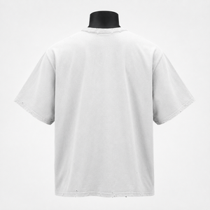 Camiseta de algodón 100% de 280 g, lavado vintage, corte regular, para hombre, estilo urbano, OEM ODM, fabricante mayorista - Product Image 2
