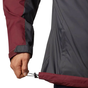 <b>Men</b> <b>Rain</b> <b>Jacket</b> Professional Outdoor Waterproof Wind Resistant Hooded <b>Jacket</b> with <b>Lightweight</b> Quick Dry Fabric and Comfortable - Product Image 3