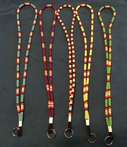 Cordón para tarjeta de identificación hecho a mano con cuentas estilo bohemio para mujer, elegante soporte para credencial, collar a precio económico. - Product Image 3