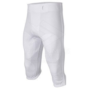 High Strength Breathable Quick Dry Moisture-Wicking American Football Non <b>Padded</b> Pant Reinforced Stitch for <b>Practice</b> - Product Image 4