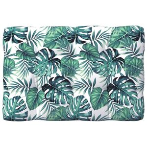 Juego de 7 Cojines para Sofás de Jardín, Tela con Patrón de Hojas Medianas (100% Poliéster) - Product Image 4