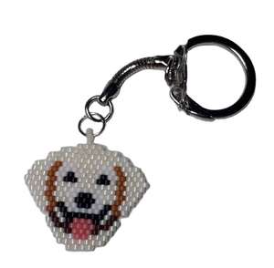 Elegante llavero decorativo hecho a mano con cuentas para coche y bolso a precio de fábrica - Product Image 6