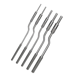Lot de 5 Osteotomes Manuels en Acier Inoxydable pour Sinus Lift, Inclins et Réglables, à Pointe Concave, Instruments Chirurgicaux Dentaires pour Implants - Product Image 5