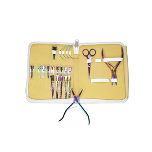 Nuevas Herramientas de Extensión de Cabello de la Mejor Calidad, Kit Completo de Herramientas para Aplicación de Extensión de Cabello con Diseño de Logotipo en Color Personalizado - Product Image 3