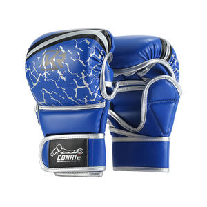 Gants de boxe personnalisés à demi-doigts en microfibre, gants d'entraînement professionnels MMA, équipement sportif d'arts martiaux - Product Image 4