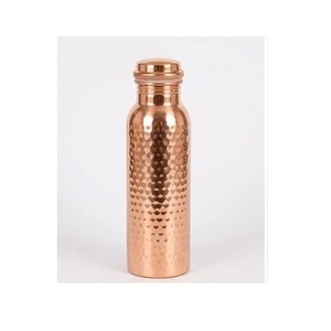 Handcrafted Classic Copper Water Bottle Set with Two Cups 20oz <b>Metal</b> Flask with Lid and <b>Straw</b> - Product Image 6