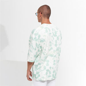 Camiseta para hombre, 240 GSM, algodón, corte holgado, estilo urbano, camiseta de alta calidad para sublimación, serigrafía, peso pesado, oversize. - Product Image 2