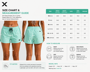 Short de bain pour femme X Sports City, couleur unie, avec cordon de serrage, respirant, séchage rapide, tricoté, coupe régulière, 100% coton, OEM/ODM - Product Image 6