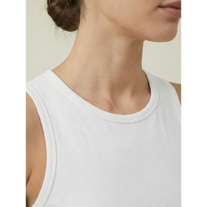 เสื้อครอปแขนกุดผ้าริบเนื้อนุ่มยืดหยุ่นสำหรับผู้หญิง สไตล์ลำลองใส่ได้ทั้งกลางวันและกลางคืน ดีไซน์อินเดีย - Product Image 4