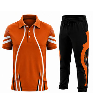 <b>Athletic</b> Cricket Uniform Set Featuring Ergonomic Design Elements, Quick-Dry Performance Material and Reinforced Construction - Product Image 1