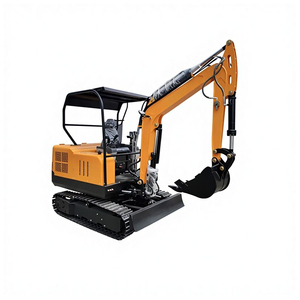 Mini Excavator 3.5 Ton Hydraulic Crawler Digger with Diesel <b>Engine</b> Heavy Duty Construction Machine For Sale - Product Image 1