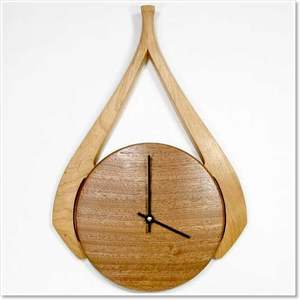 นาฬิกาแขวนผนังไม้สไตล์อาร์ตเดโคโบราณ ขนาดใหญ่ ทรงกลม แบบควอตซ์ เงียบ สำหรับห้องนั่งเล่น งานแต่งงาน - Product Image 4