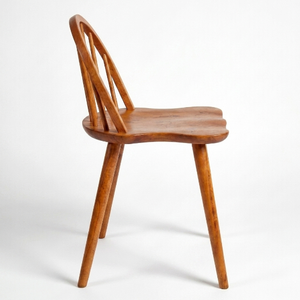 <b>Rustic</b> Solid Teak Wood <b>Dining</b> <b>Chair</b> Modern Eco-Friendly Side <b>Chair</b> for Home <b>Dining</b> Room - Product Image 3